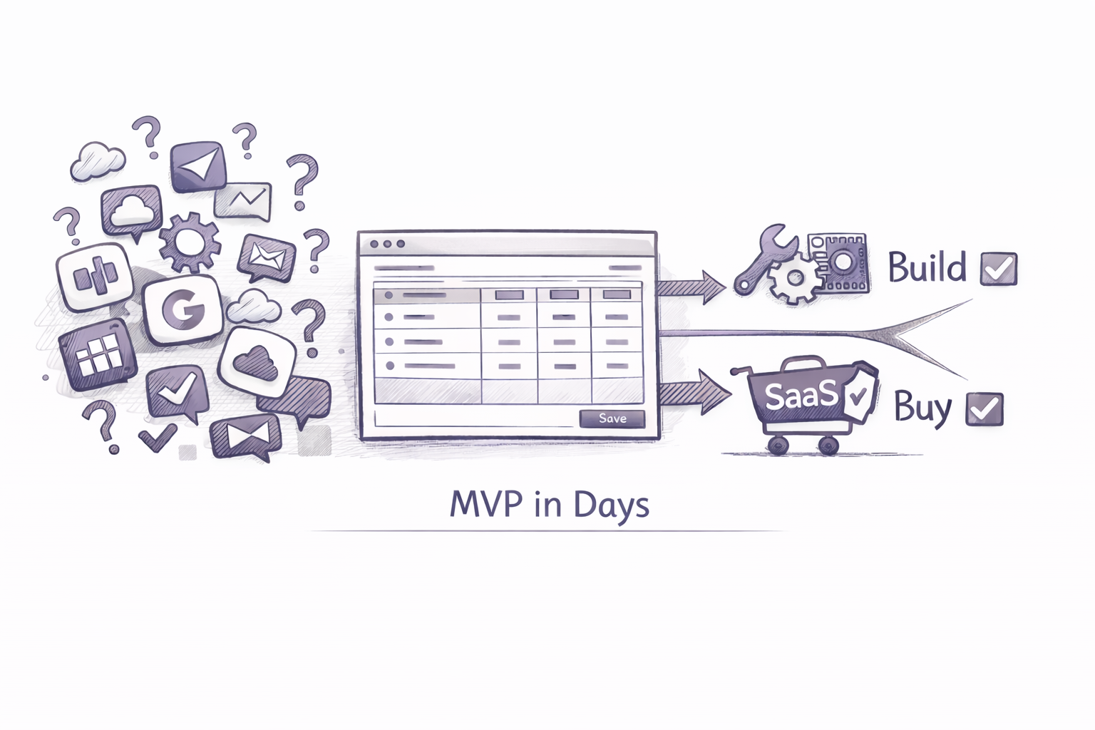 MVP vor der Build or Buy Entscheidung